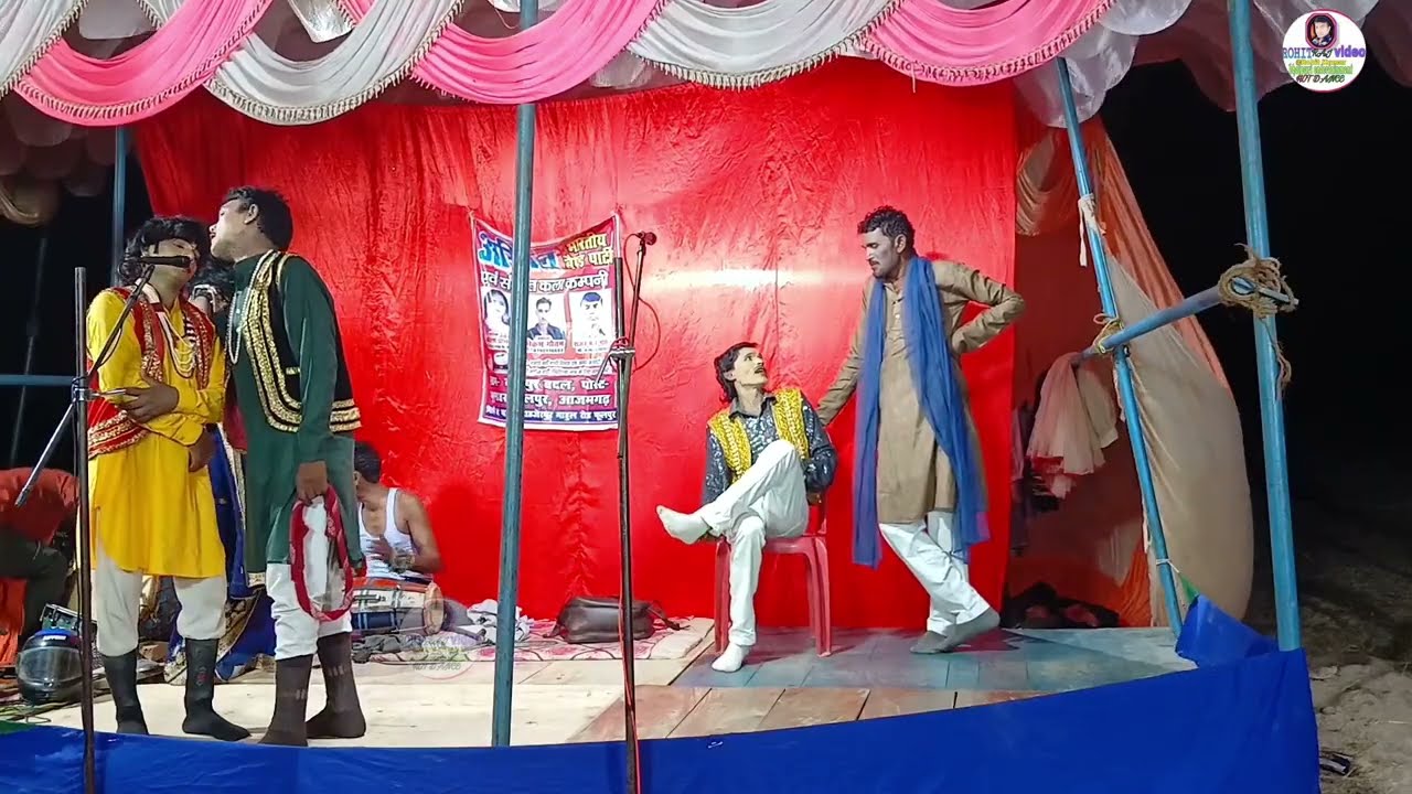 #Full_non_stop_विडिओ (भाग-3) झूठा इल्जाम उर्फ जहरीली नागिन | बिदेशिया नौटंकी नाच फूलपुर आजमगढ