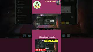 Pop!_OS 24.04 nova versão System76 Computers. PAINEL