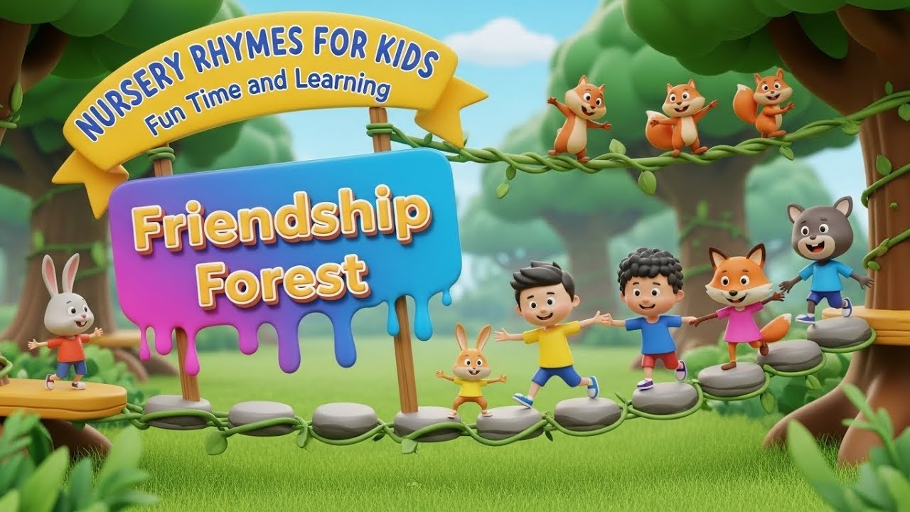🌳 Friendship Forest | Learn Problem-Solving & Build Friendships for Kids 🤝🎶