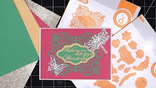 Tonic Studios World Card Making Day Tutorial ft. Juicy Colors and Delicate Die Cuts for Everyday!