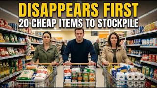 20 Cheap Items That Vanish First in a Crisis (Stock These NOW)