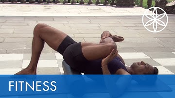 Foam Roller Hips and Hamstrings Stretch with James D