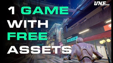 I Created This Game in UE5 with FREE ASSETS From Unreal Marketplace