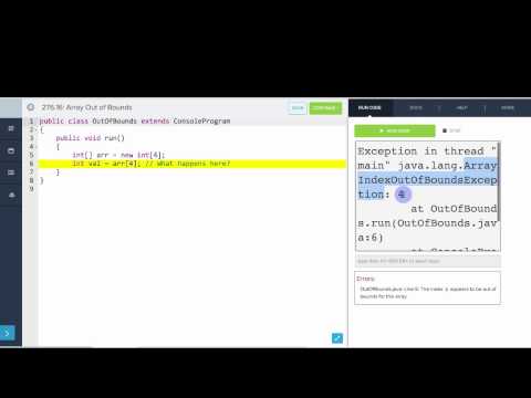 Using Arrays