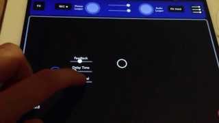 Echo Pad 1.4.5 - accessing delay parameter sliders