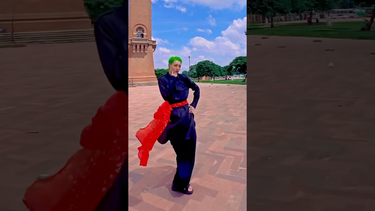 A Korean Tried UP Wala Thumka... IN UP 🔥🇮🇳🇰🇷 | Uttar Pradesh #aoora #upwalathumka
