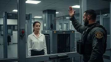 Security guard blocked my entry — until the access screen revealed Black Level clearance