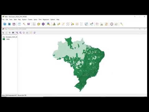 Análise exploratória estatístico-espacial, Mapas de Kernel e Proximidade -  QGis e Geoda