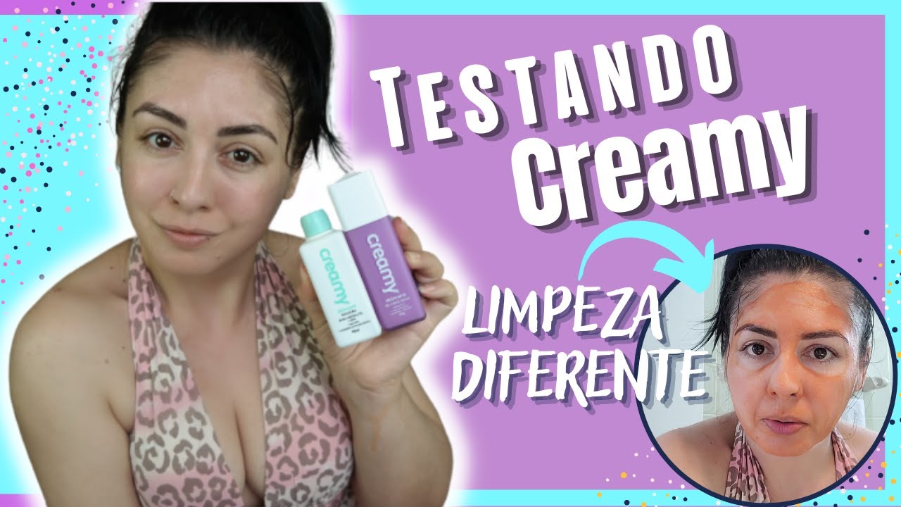 Primeiras Impressões RETINOL e ÁCIDO SALICÍLICO CREAMY + MOSTRANDO a ...