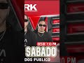 Hoy sábado transmisión en vivo en YouTube 8 pm atento a beber Romo animación dale tu payola