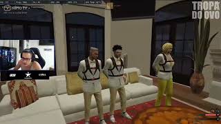 A REUNIÃO MAIS ESPERADA! GANGUE DO OVO vs BOLTZ ROLOU PD  CIDADE ALTA   GTA RP