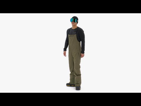 スノーボード Patagonia Men's Powder Town Bibs Patagonia Men's Powder Town Ski/Snowboard Bibs - Regular