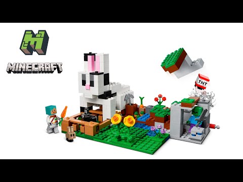 LEGO Minecraft 21181 The Rabbit Ranch Speed Build Review