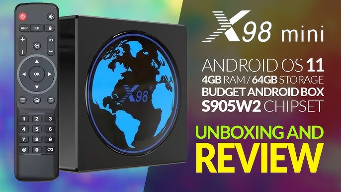 Xgody X96Q Android 10 Under $40 - Unboxing and Review 