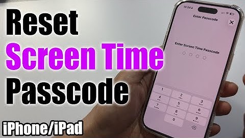 Schermtijd-toegangscode vergeten? Dit is de GEMAKKELIJKSTE manier om hem te resetten!