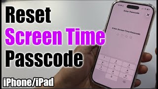 Forgot Screen Time Passcode? Here’s the EASIEST Way to Reset It!