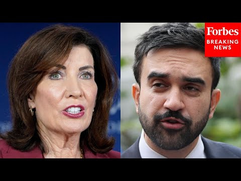 Kathy Hochul Holds Press Conference With Zohran Mamdani Less Than A Month Before NYC's Election Day