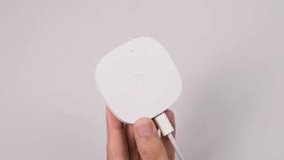 MOES Tuya Smart ZigBee Bluetooth Multi-Mode Gateway Hub Type-C Power Wireless Home Automation Works
