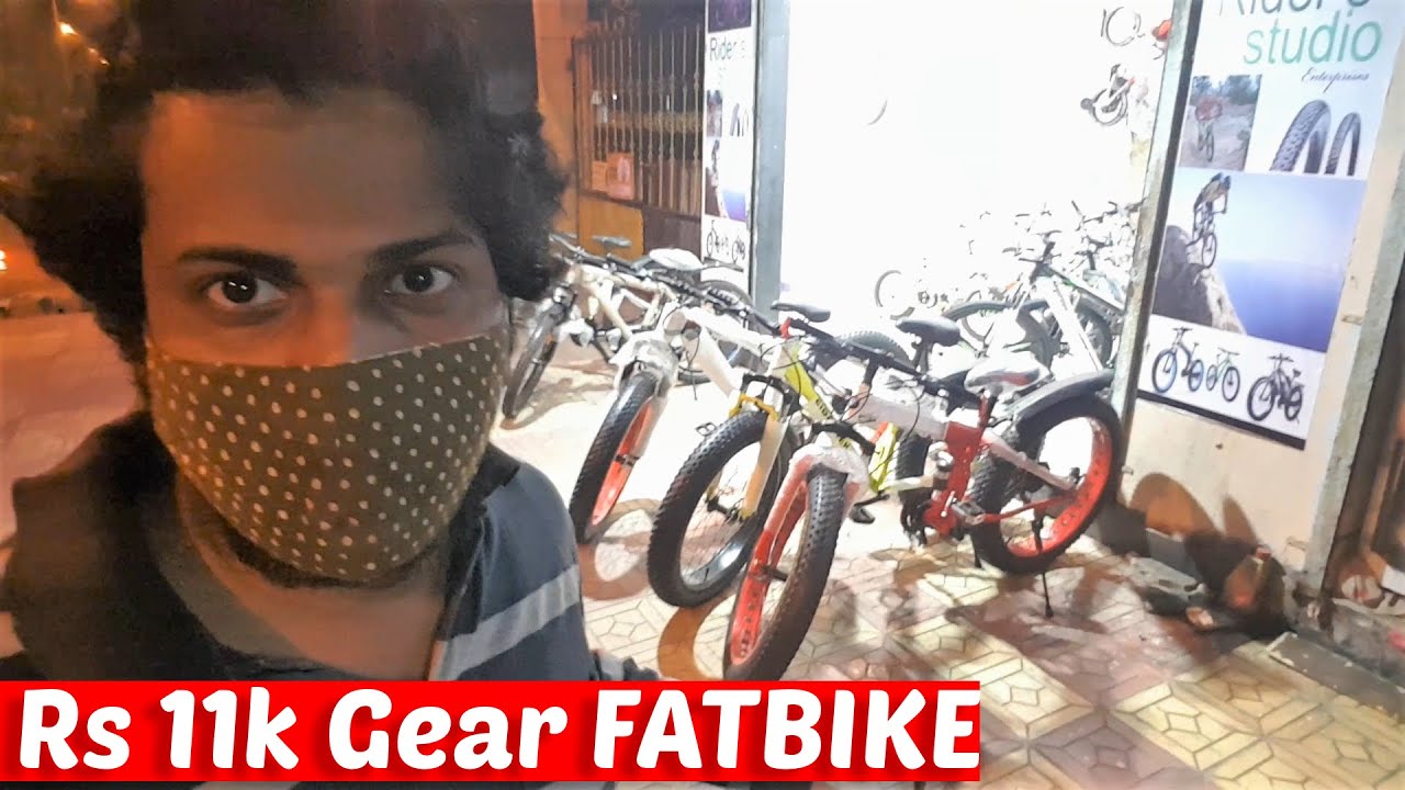 Cheapest Cycle Market Near Mumbai INDIA FATBIKE For Rs 11k Rider`s