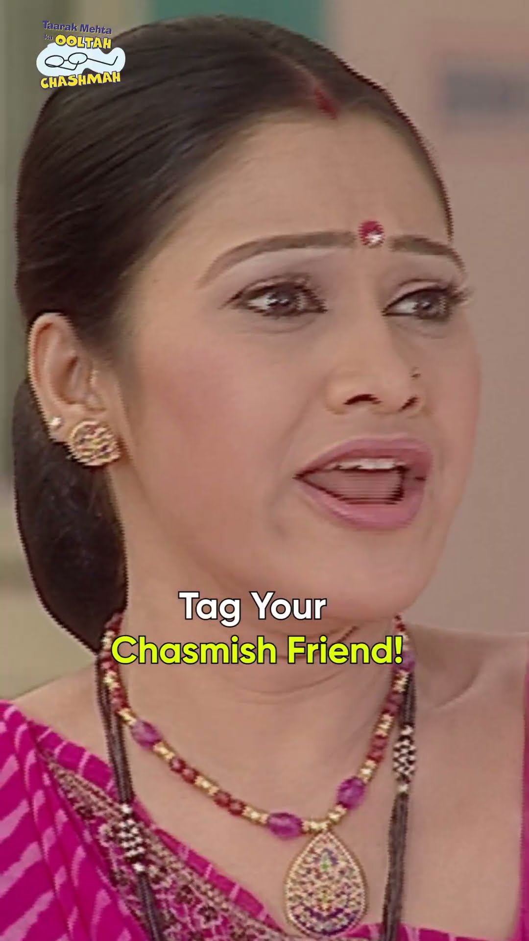 tag your chasmish friend! ! #tmkoc #relatable #kumbh #funny #shorts #reels #relatives #home #friends