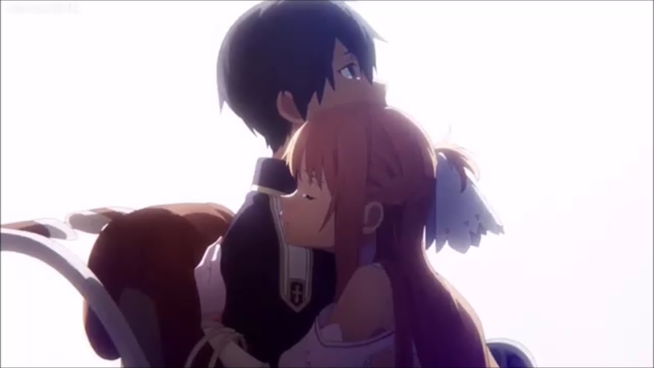Asuna And Kirito Hug