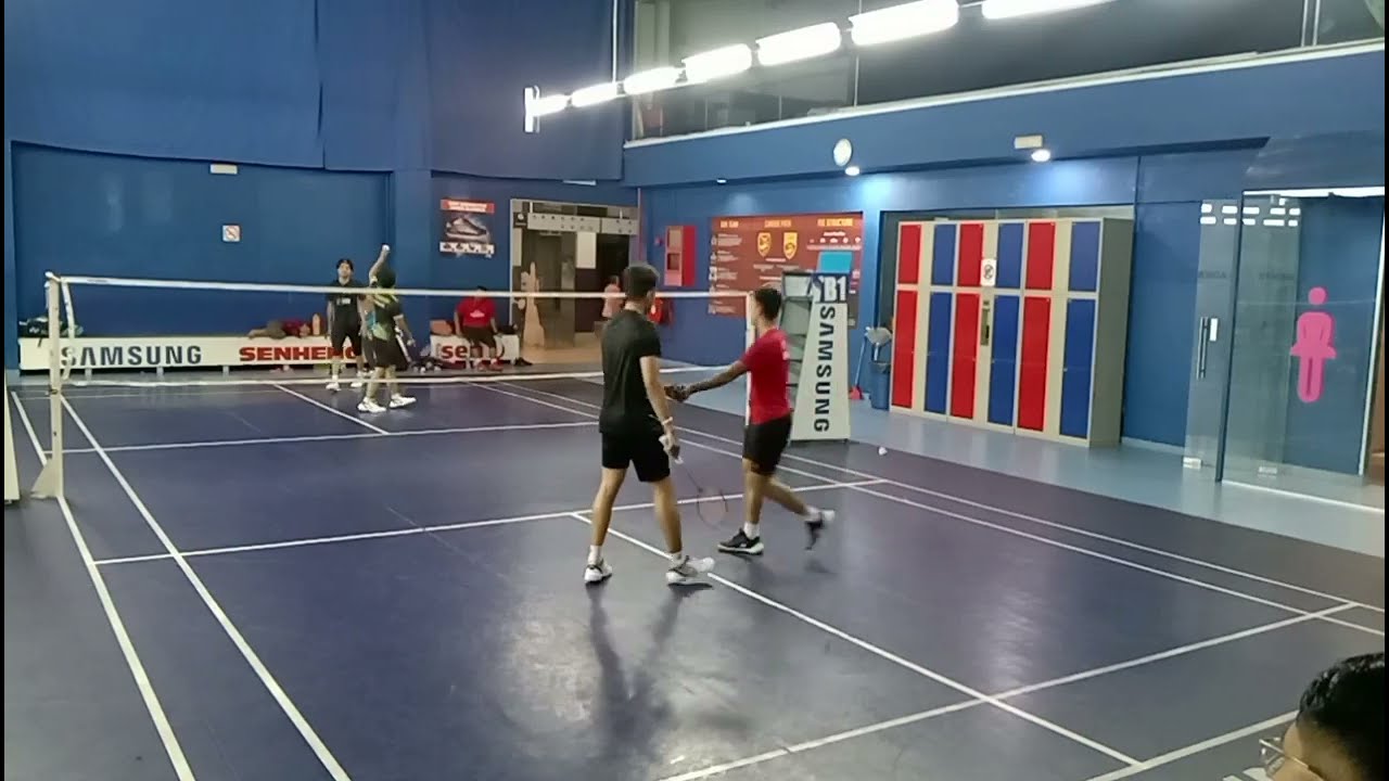 Badminton FHOO MuhibbahTeam Men's Double Sparring - Aliff Hakimi / Amirul Lee Vs Irwan Zekry / Bilal