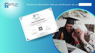 Certtun - Plataforma Blockchain líder en certificación de competencias by Vottun TV 161 views 11 months ago 2 minutes, 1 second