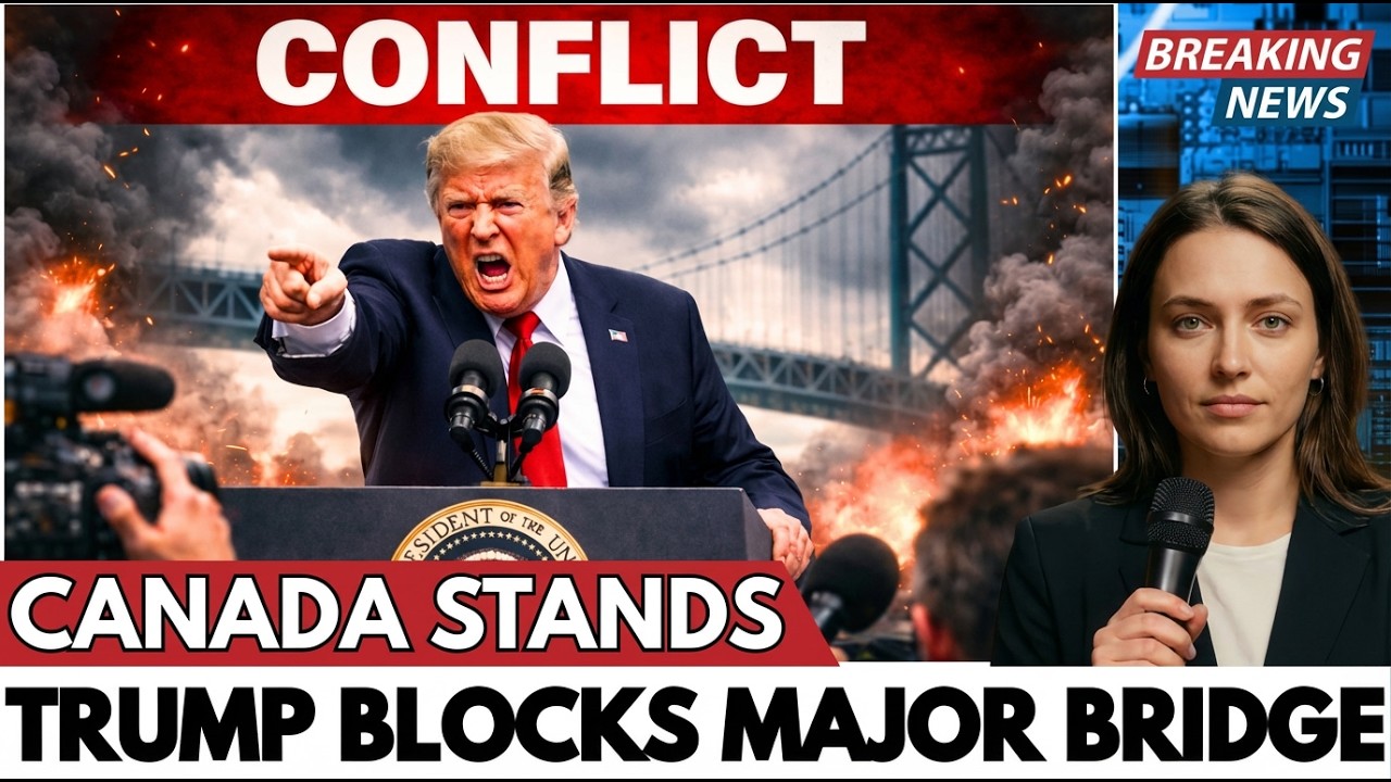 Carney Defies Trump – “I Meant What I Said” | $6.4B Bridge Blocked Amid U.S.-Canada Trade War