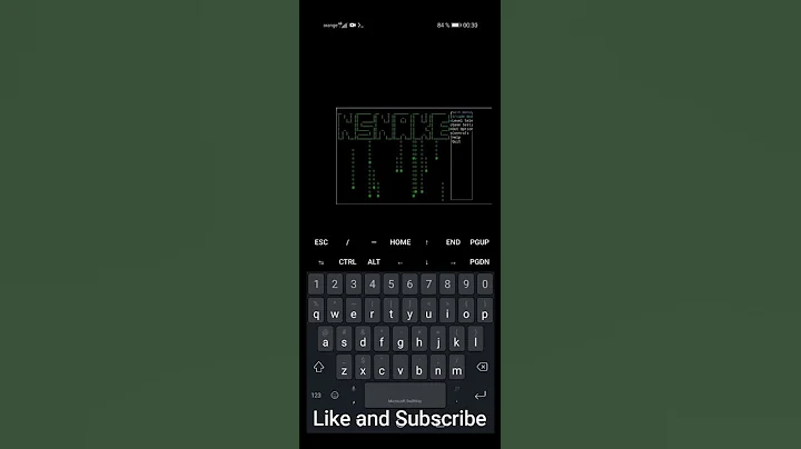 Termux-Game-Snake-Hacker