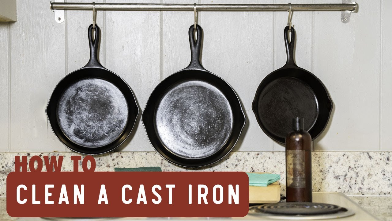 How to Clean a Cast Iron Skillet 3 Ways - PureWow