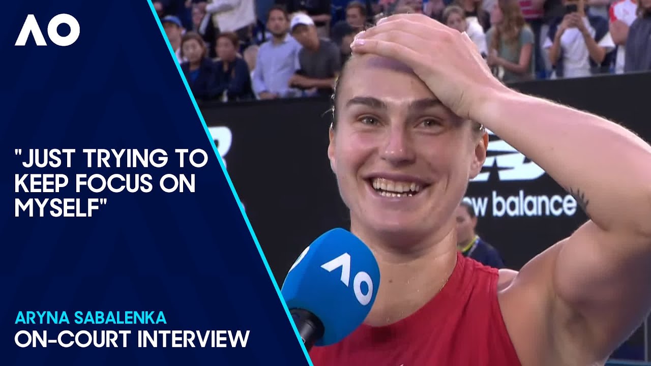 Aryna Sabalenka On-Court Interview | Australian Open 2024 Second Round