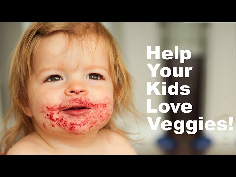 Video: "Tidigt och ofta" är nyckeln till att få barn att äta sin Veg