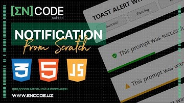 🔥 Build Toast Notifications with HTML, CSS & JavaScript – Full Tutorial (No Talking) 🚀