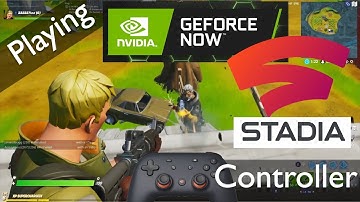 Playing Nvidia GeForce Now With a Google Stadia Controller