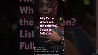 Ally Carter|Where Are The Children? #diddyparty #victims #trafficking #allycarter Profile