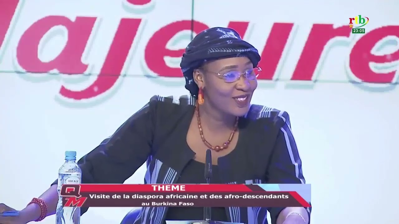 « Questions majeures » du 02/11/ 2025 planche sur la visite des Afro descendants au Burkina Faso