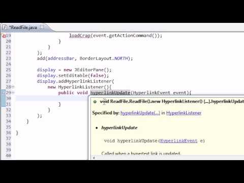 Intermediate Java Tutorial - 35 - Building the GUI - YouTube