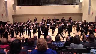 SRU Honors Flute Ensemble 2018 - Spanish Flamenco with Jose Valentino & Giovanni Perez Resimi