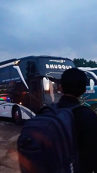 STJ RHUDOUR geal geol di terminal pondok pinang