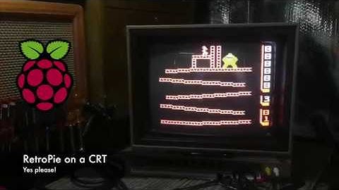 RetroPie on a CRT? Yes please!