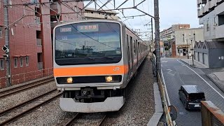 JR東日本武蔵野線E231系MU12編成各駅停車東京行き西国分寺駅到着(2023/5/21)