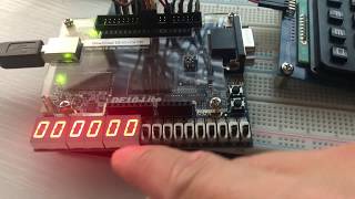 scientific calculator-FPGA DE-10Lite. Altera_Max10. Verilog_QuartusPrime. keypad.Display.Nios2_Uart