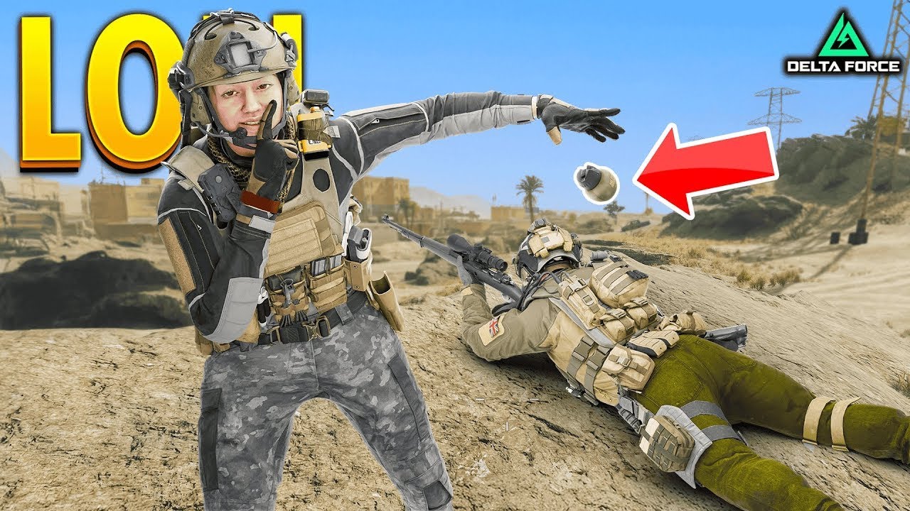 SOME FUNNY DELTA FORCE PLAYS !