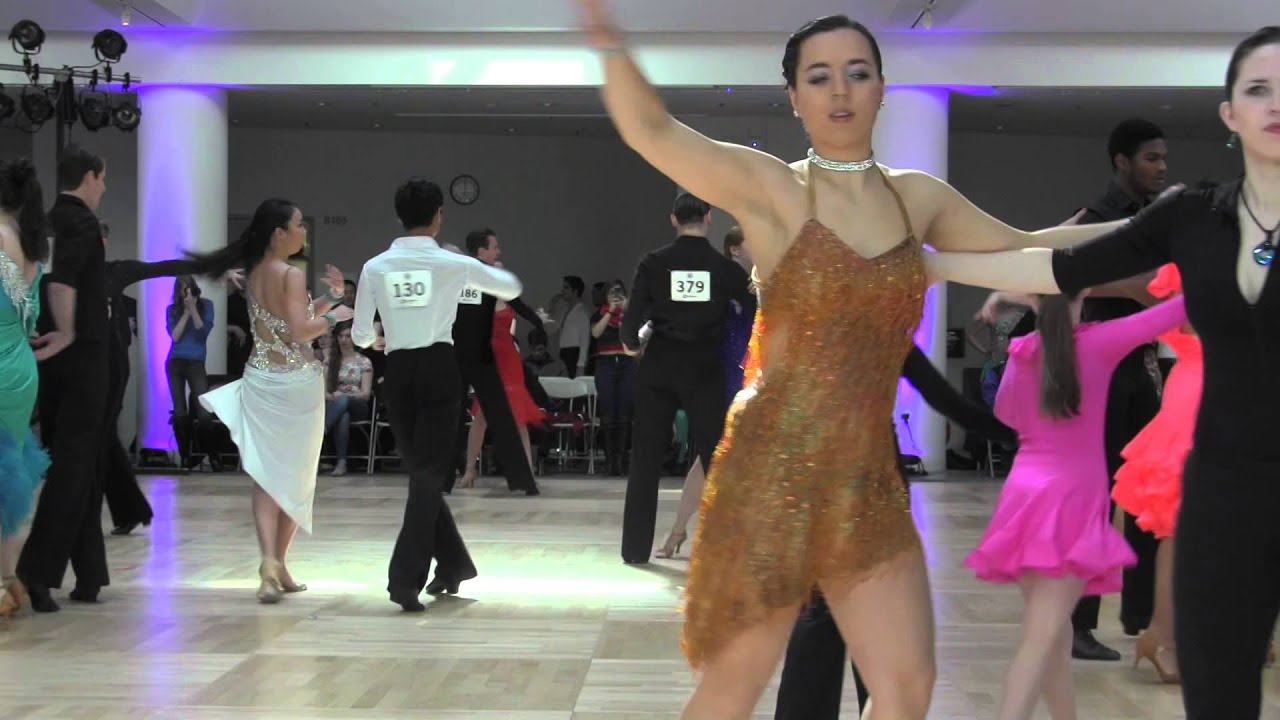 Silver Latin Rumba Round 1 (Heather) - YouTube