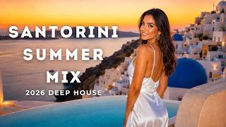 SANTORINI Aegean Afterglow · Luxury Deep House | Exclusive Mediterranean Lounge Mix