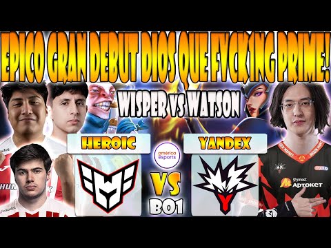 HEROIC vs YANDEX [BO1] WISPER, TAILUNG, YUMA VS WATSON, CHIRA JUNIOR - BLAST SLAM VI 2026 - DOTA 2