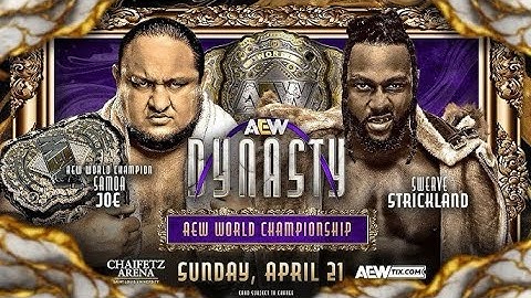 Swerve Strickland vs Samoa Joe (AEW Dynasty)