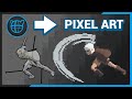 Making an animation for my 3d pixel art game