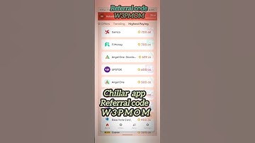 chillar app || chillar app Referral code || chillar earning app || referral code