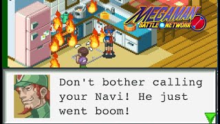 The Oven Fire and FireMan! Mega Man Battle Network Legacy Collection